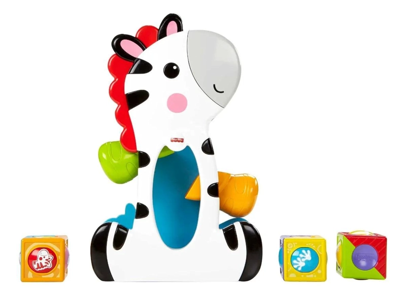 JUGUETE CEBRA BLOQUES DE ACTIVIDADES PARA BEBE S - 1