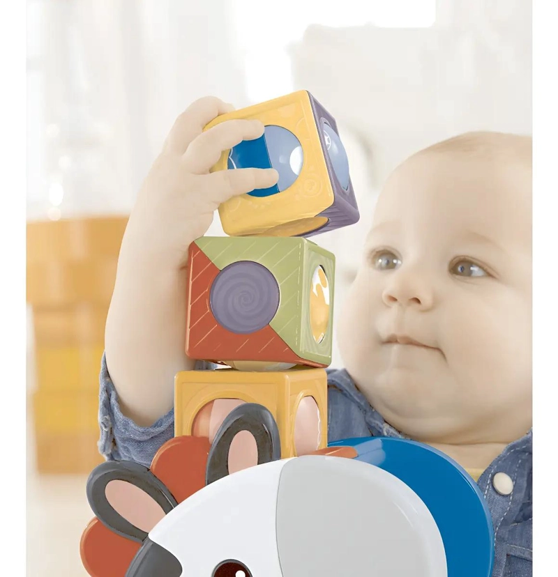 JUGUETE CEBRA BLOQUES DE ACTIVIDADES PARA BEBE S - 4