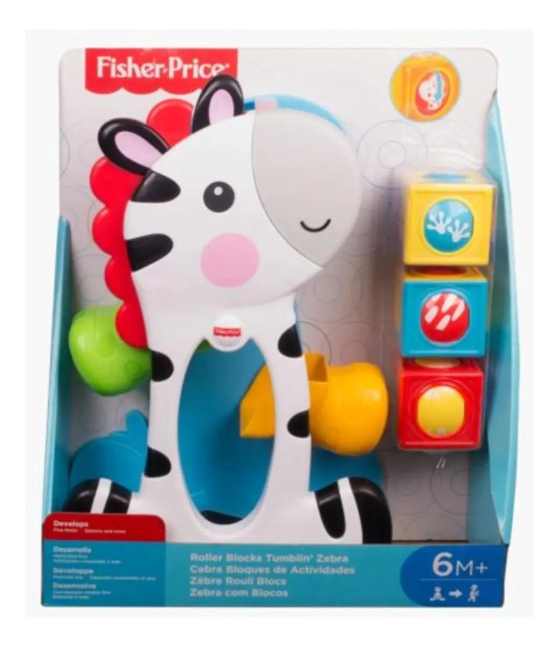JUGUETE CEBRA BLOQUES DE ACTIVIDADES PARA BEBE S - 5