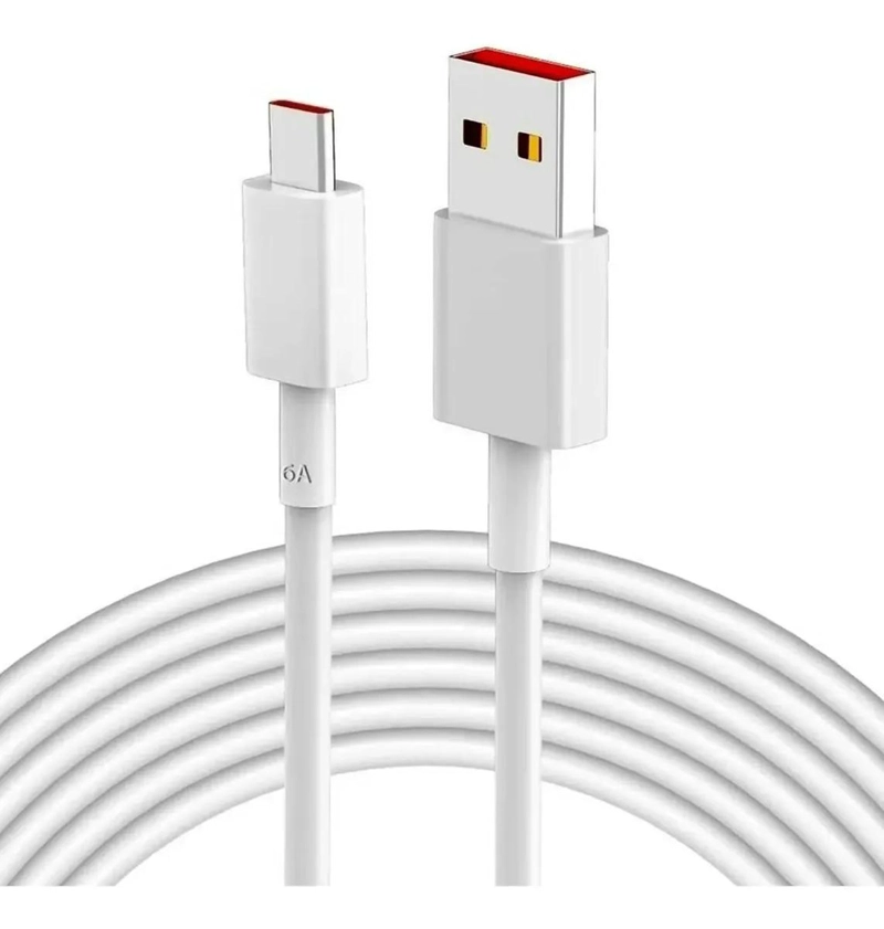 CABLE USB TIPO C 120W 2 METROS COMPATIBLE - 1