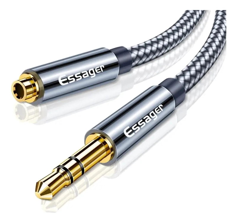 GENÉRICO CABLE DE EXTENSION 3.5MM JACK 2 METROS