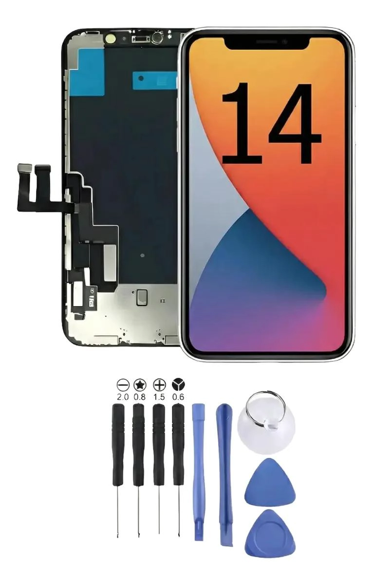 GENÉRICO PANTALLA OLED PARA IPHONE 14 CON KIT DE REPUESTO