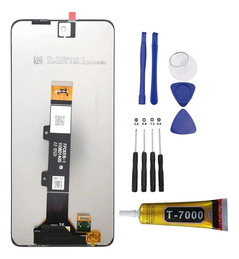 GENÉRICO PANTALLA PARA MOTO G22 CON KIT DE HERRAMIENTAS