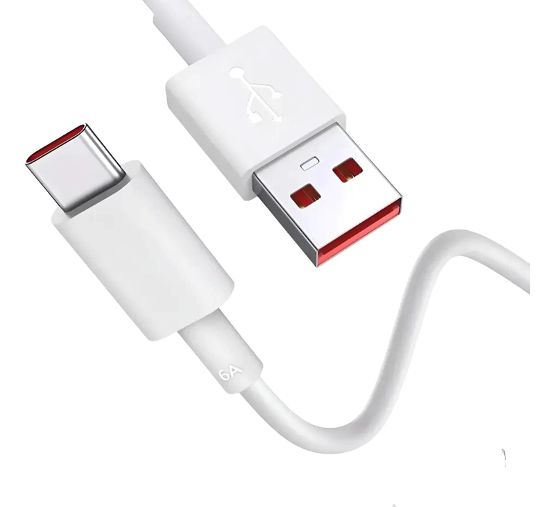 CABLE TURBO 6A USB-A A TIPO C 1.8 M - 1
