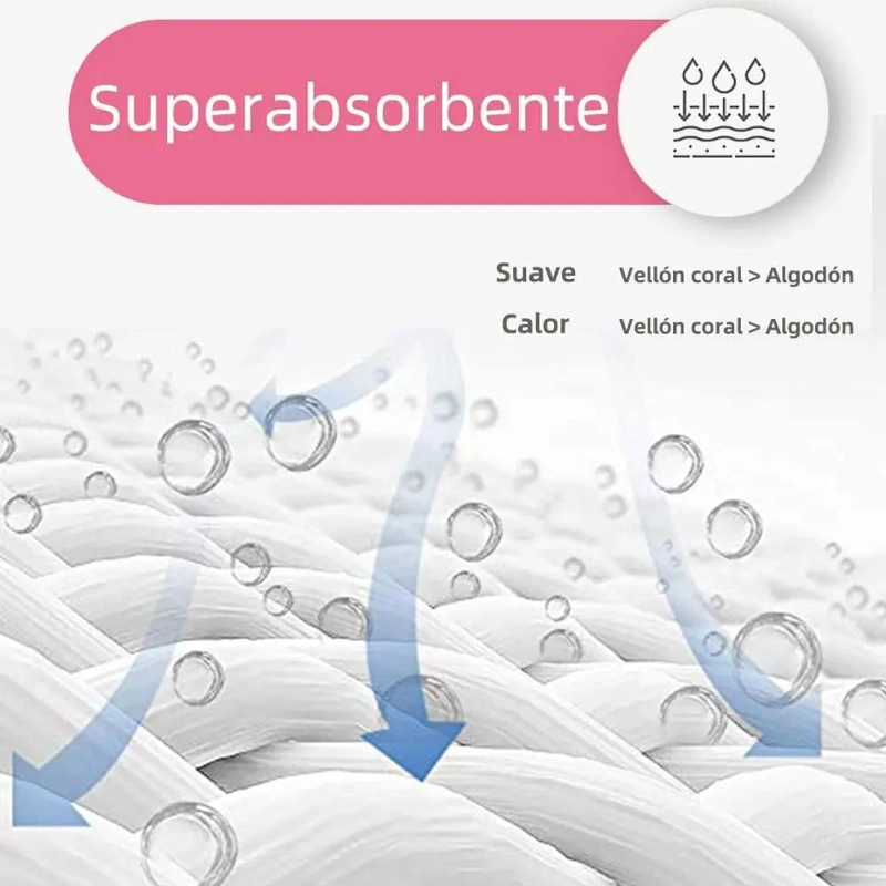 TOALLAS DE BAÑO DE ALGODON CON CAPUCHA PARA NIÑOS - 5