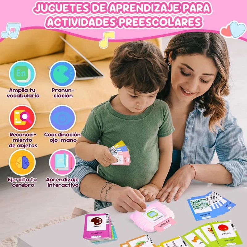JUGUETES DE APRENDIZAJE ESPAÑOL-INGLE S 510 PALABRAS - 4