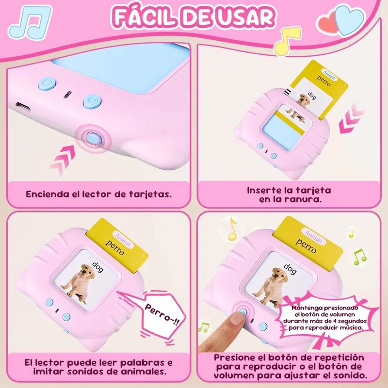 JUGUETES DE APRENDIZAJE ESPAÑOL-INGLE S 510 PALABRAS - 5
