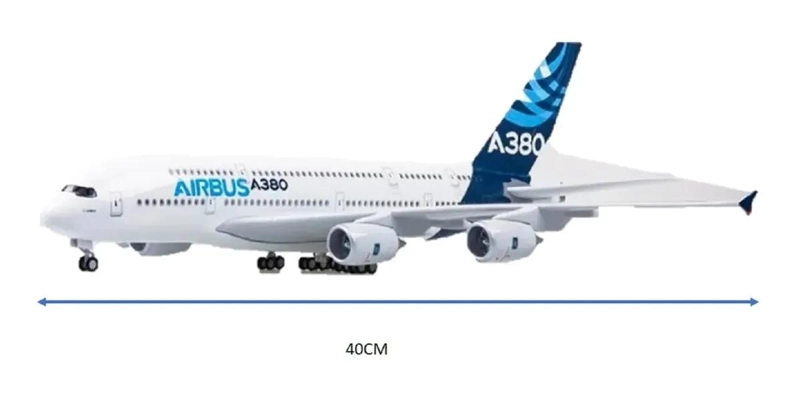 AVION DE PASAJEROS JUGUETE CON LUZ Y SONIDO - 5
