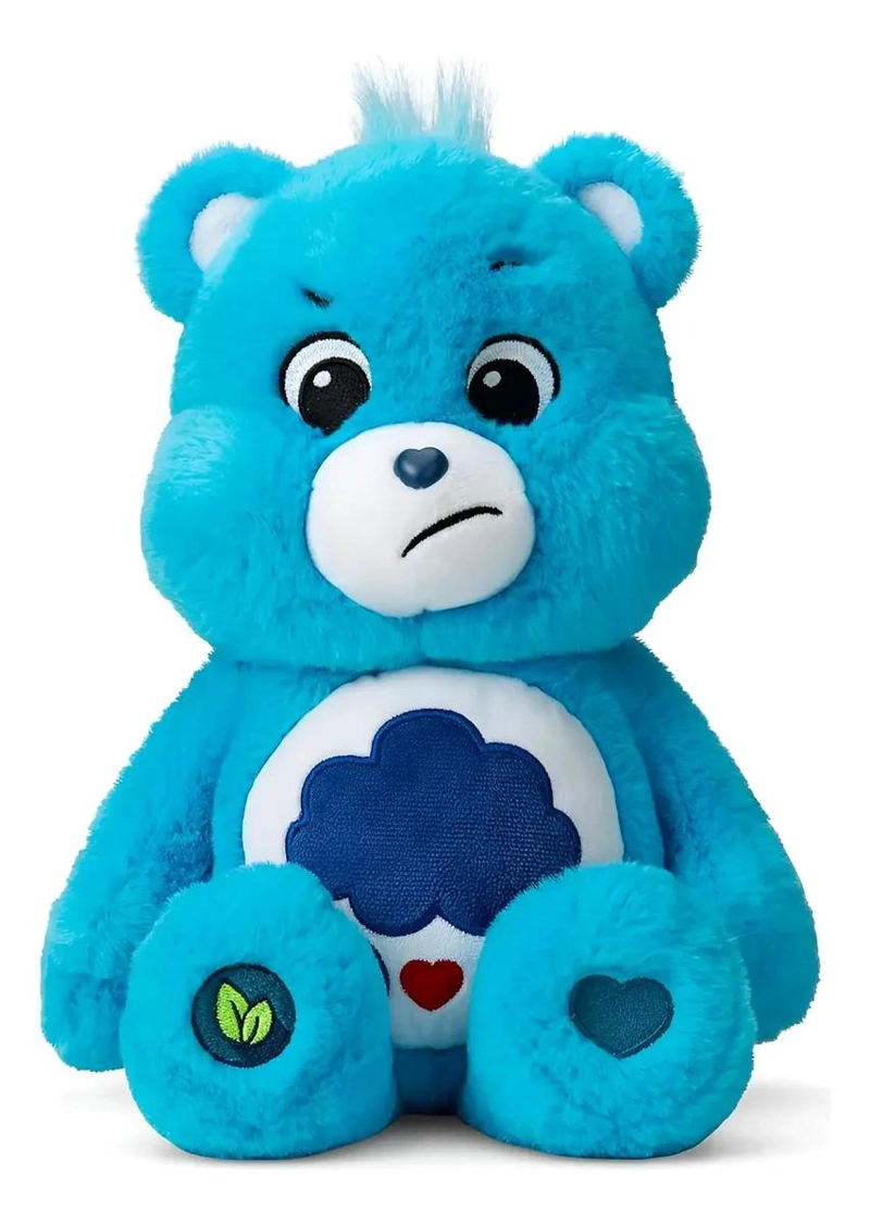 OSITO GRUÑON AZUL PELUCHE PARA REGALO - 1