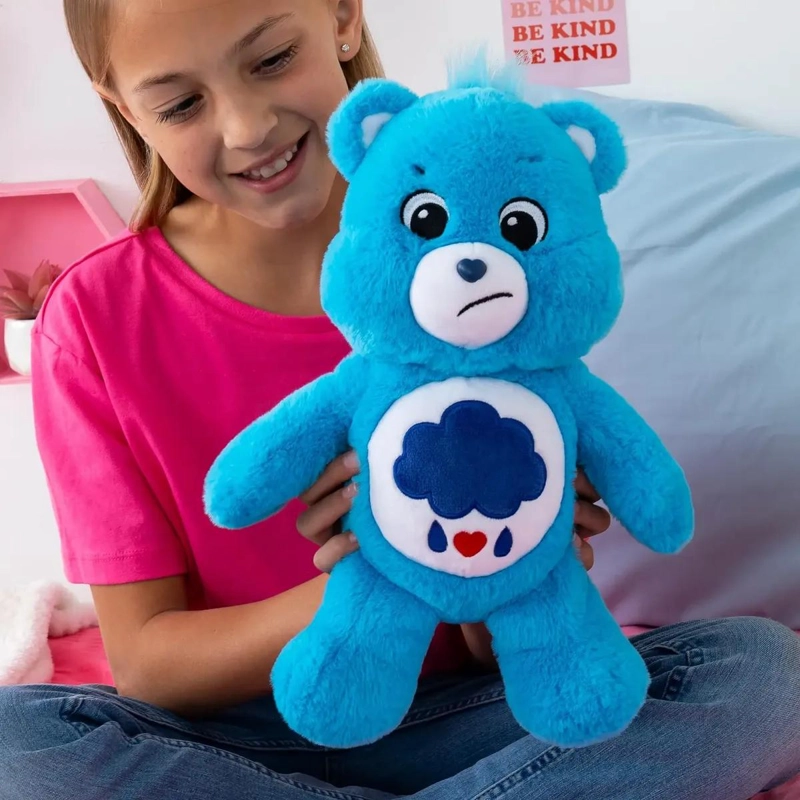 OSITO GRUÑON AZUL PELUCHE PARA REGALO - 2