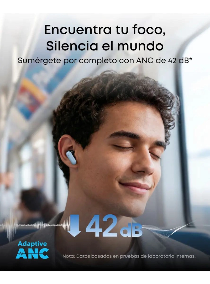 AUDIFONOS BLUETOOTH GAMER CON CANCELACION DE RUIDO - 2