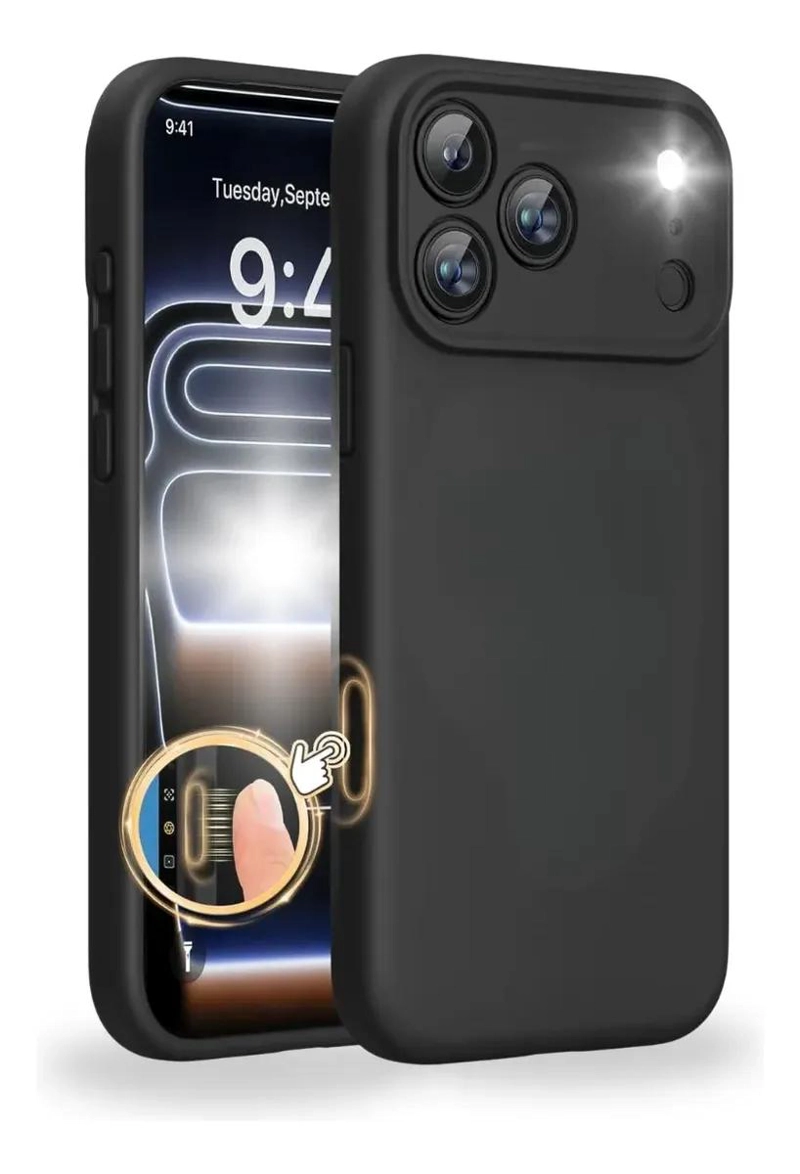 FUNDA SILICONA PREMIUM PARA IPHONE 17 PRO MAX - 1