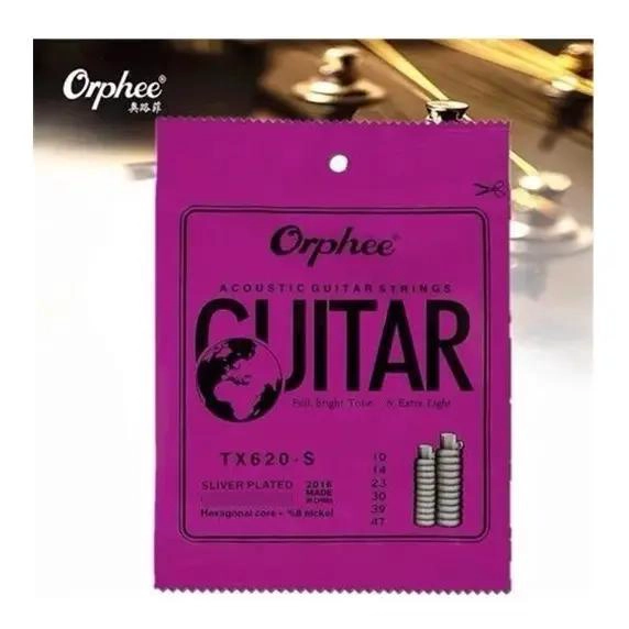 CUERDAS PARA GUITARRA ACUSTICA METALICAS DE BRONCE - 1