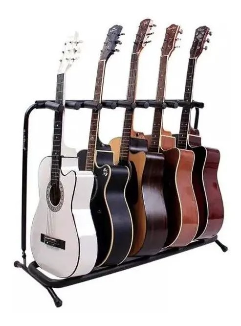 ATRIL SOPORTE PARA 5 GUITARRAS Y BAJO - 4