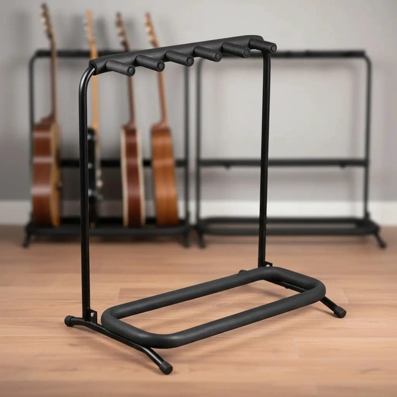 ATRIL SOPORTE PARA 5 GUITARRAS Y BAJO - 5