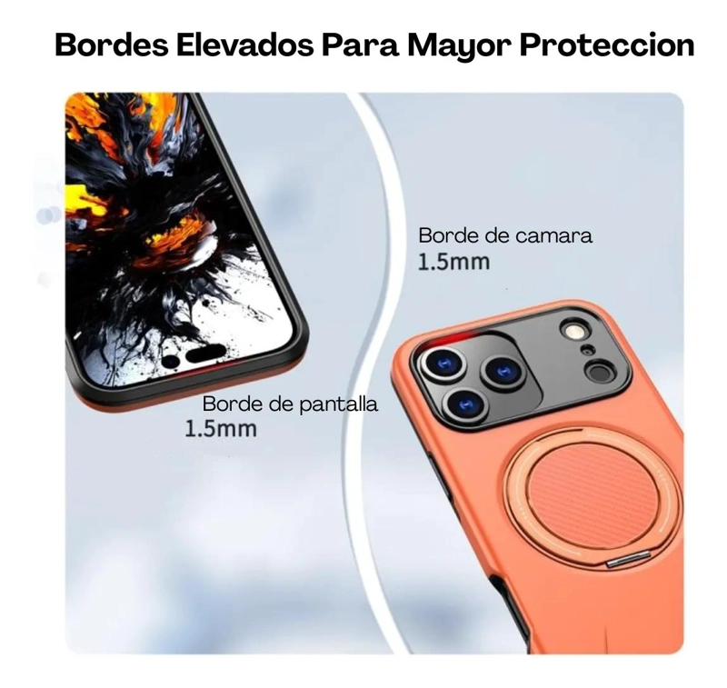 CARCASA REFORZADA PARA CAMARA DE IPHONE 17 PRO MAX - 2