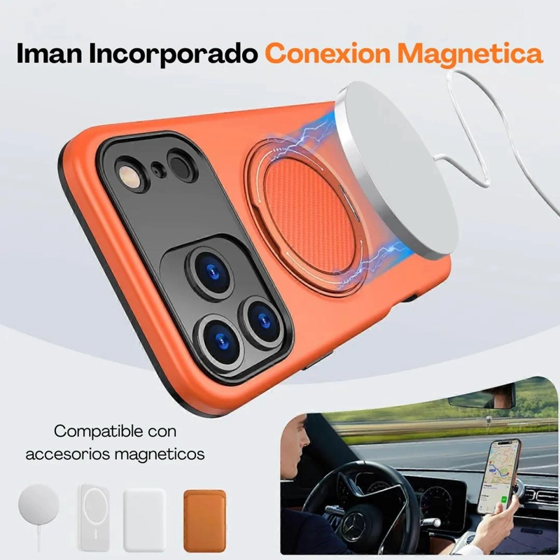 CARCASA REFORZADA PARA CAMARA DE IPHONE 17 PRO MAX - 4