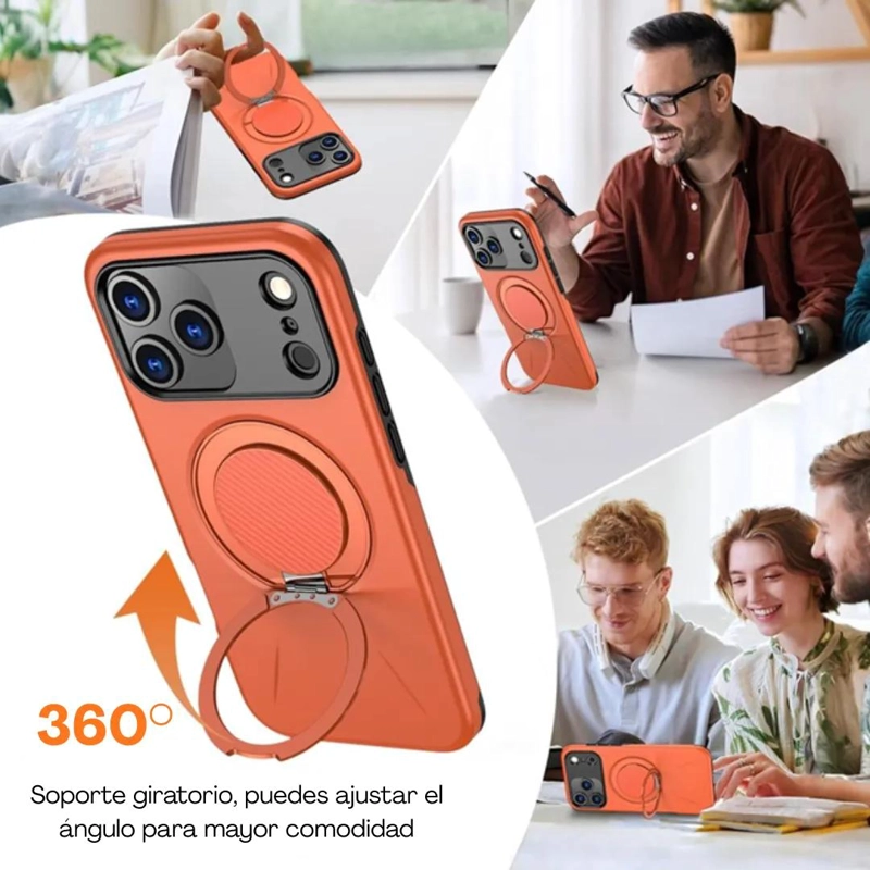 CARCASA REFORZADA PARA CAMARA DE IPHONE 17 PRO MAX - 5