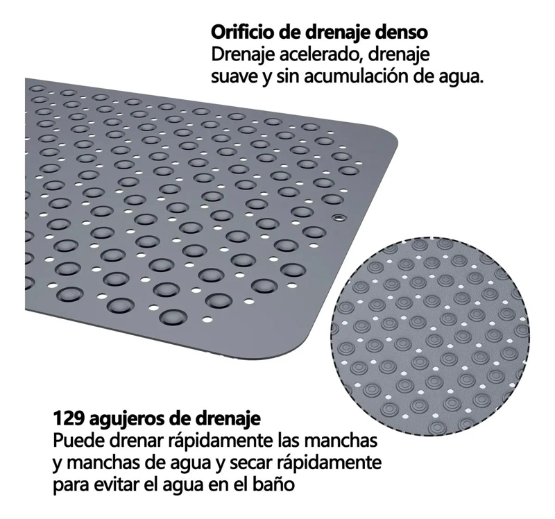 GOMA ANTIDESLIZANTE PARA PISO DUCHA 50X80CM - 4