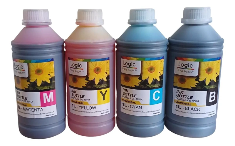 PACK 4 LITROS TINTA ALTERNATIVA COMPATIBLE - 4