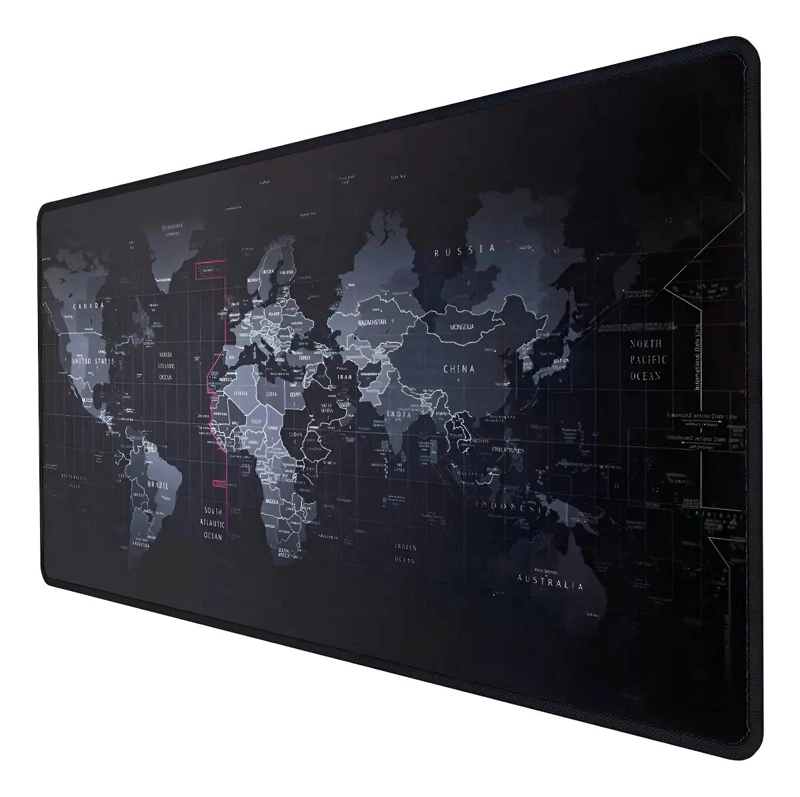 MOUSE PAD GAMER ANTIDESLIZANTE MAPAMUNDI 90X40CM - 1