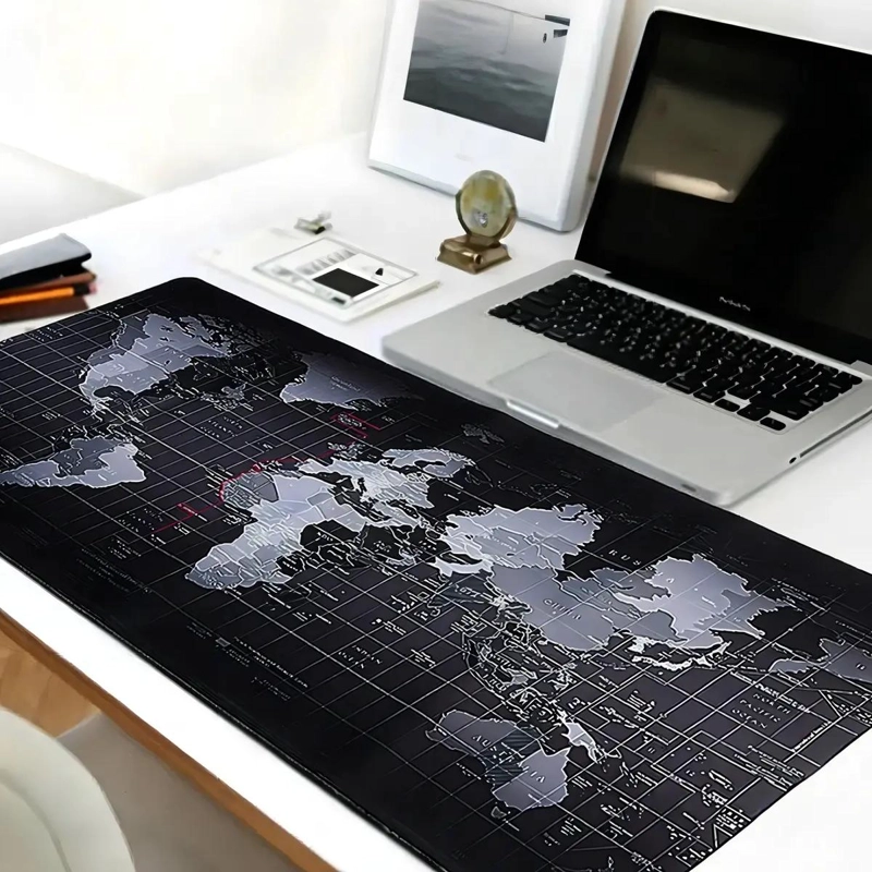MOUSE PAD GAMER ANTIDESLIZANTE MAPAMUNDI 90X40CM - 3