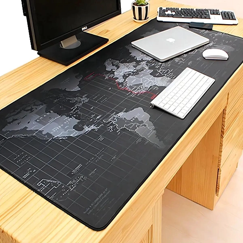 MOUSE PAD GAMER ANTIDESLIZANTE MAPAMUNDI 90X40CM - 4