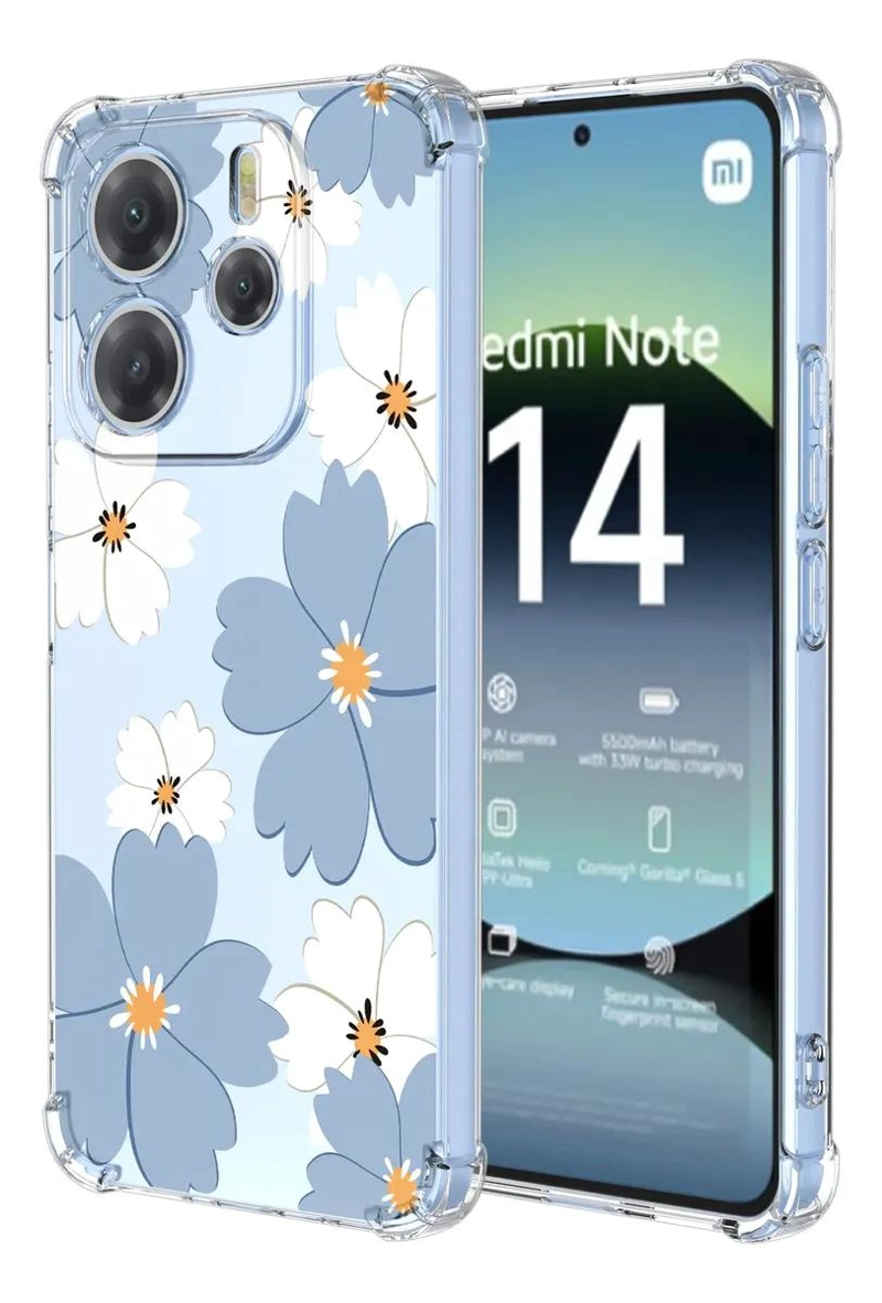 CARCASA TRANSPARENTE PARA XIAOMI REDMI NOTE 14 - 1
