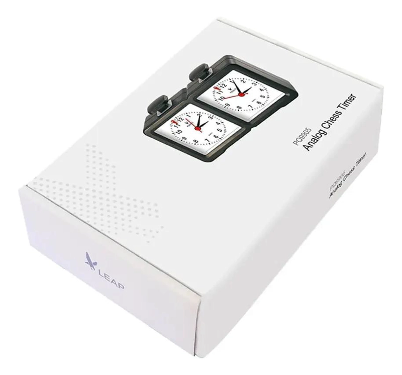 RELOJ DE AJEDREZ ANALOGICO NEGRO PROFESIONAL - 3