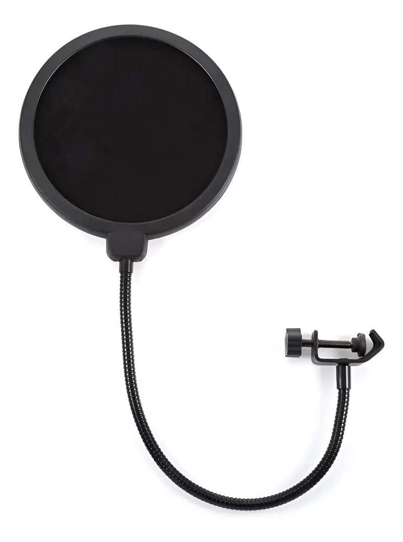 FILTRO ANTI POP DOBLE CAPA AJUSTABLE PARA MICROFONO - 1