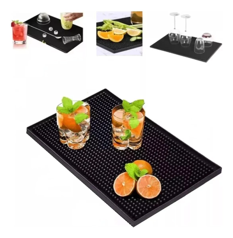 GOMA BAR ANTIDESLIZANTE 45 X 30 CM ESCURRIDOR - 1