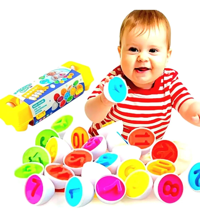 JUEGO DIDACTICO HUEVOS ENCAJES CON SONIDO - 1