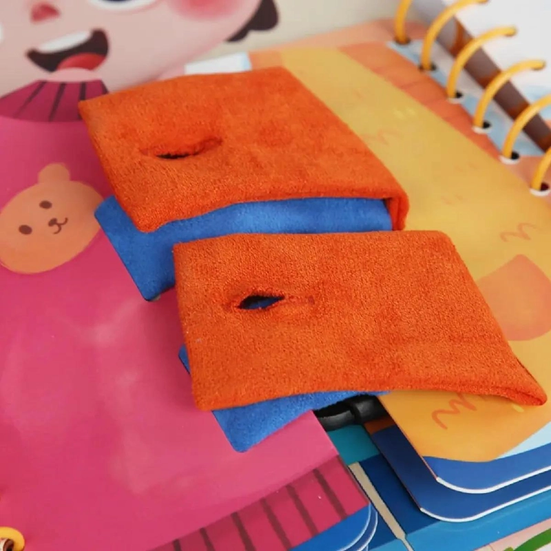 TABLERO MONTESSORI PARA APRENDER A VESTIRSE - 3