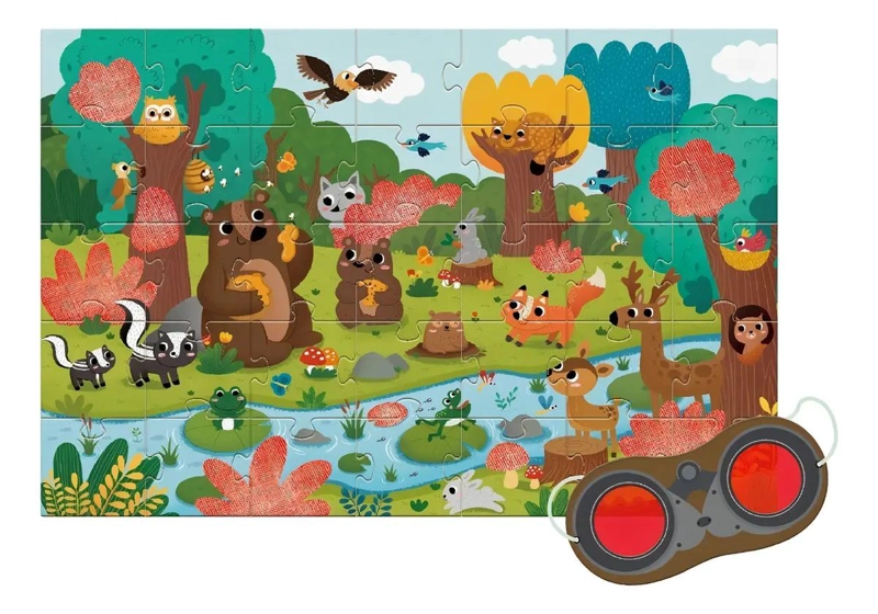 PUZZLE EL BOSQUE SECRETO ROMPECABEZAS - 3