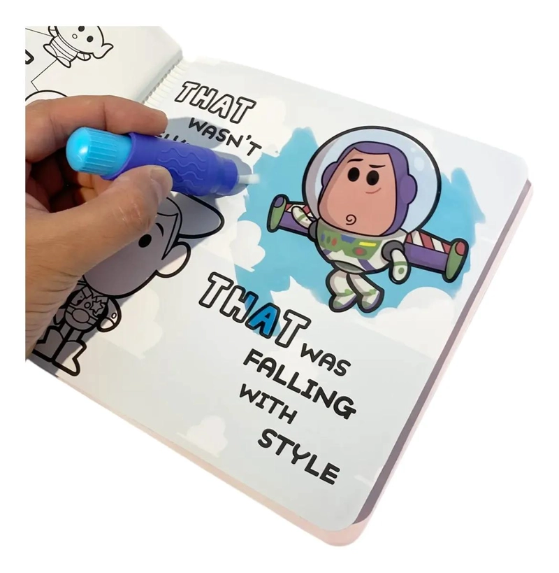 LIBRO MAGICO PARA PINTAR CON LAPIZ DE AGUA - 3