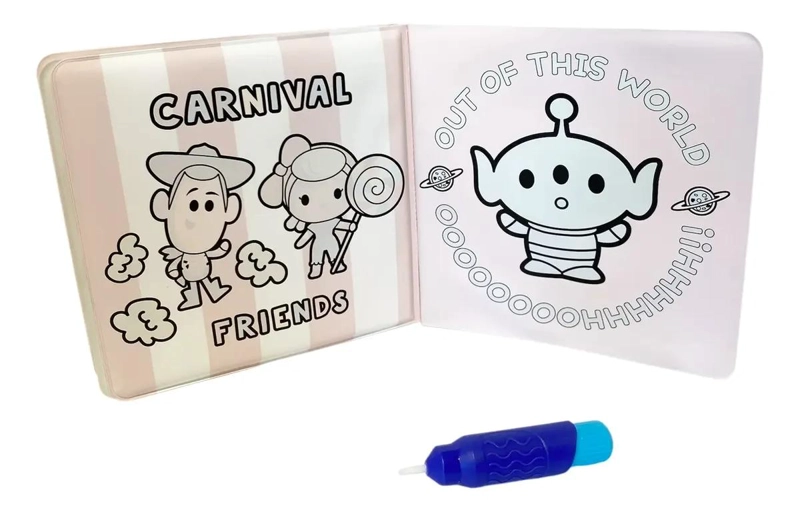 LIBRO MAGICO PARA PINTAR CON LAPIZ DE AGUA - 5