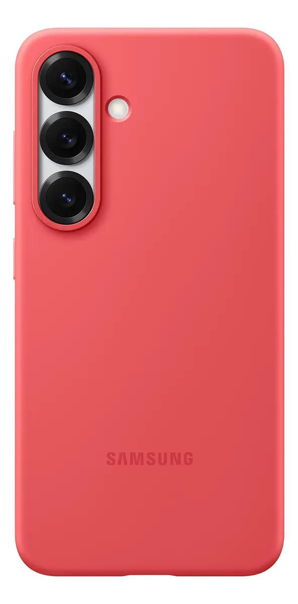 GENÉRICO CARCASA DE SILICONA ROJA PARA GALAXY S25