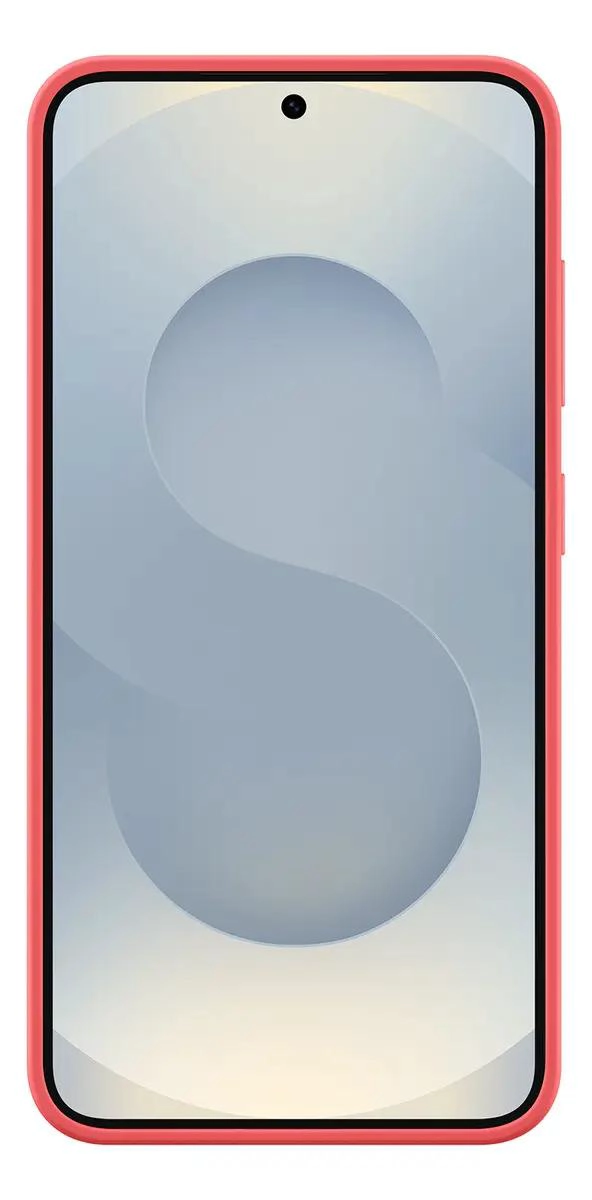 CARCASA DE SILICONA ROJA PARA GALAXY S25 - 2