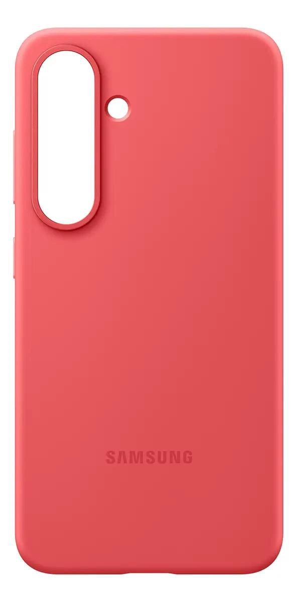 CARCASA DE SILICONA ROJA PARA GALAXY S25 - 3
