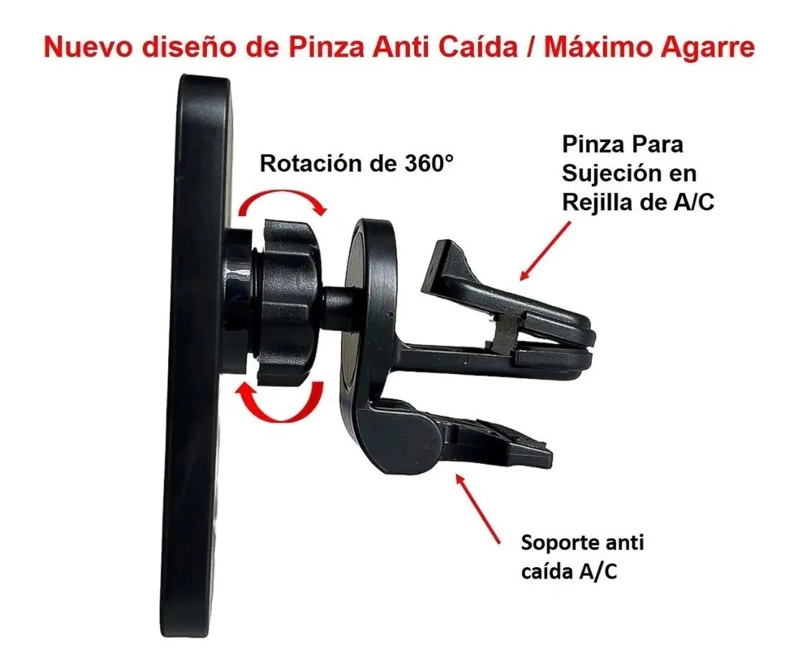 CARGADOR RAPIDO INALAMBRICO PARA SMARTPHONE 15W - 3