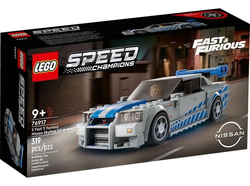 LEGO SPEED CHAMPIONS NISSAN SKYLINE GT-R R34 - 4