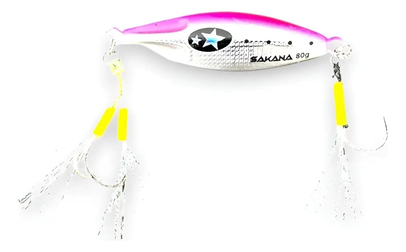 SEÑUELO JIGU SLOW 80G 80MM 2 GANCHOS - 1