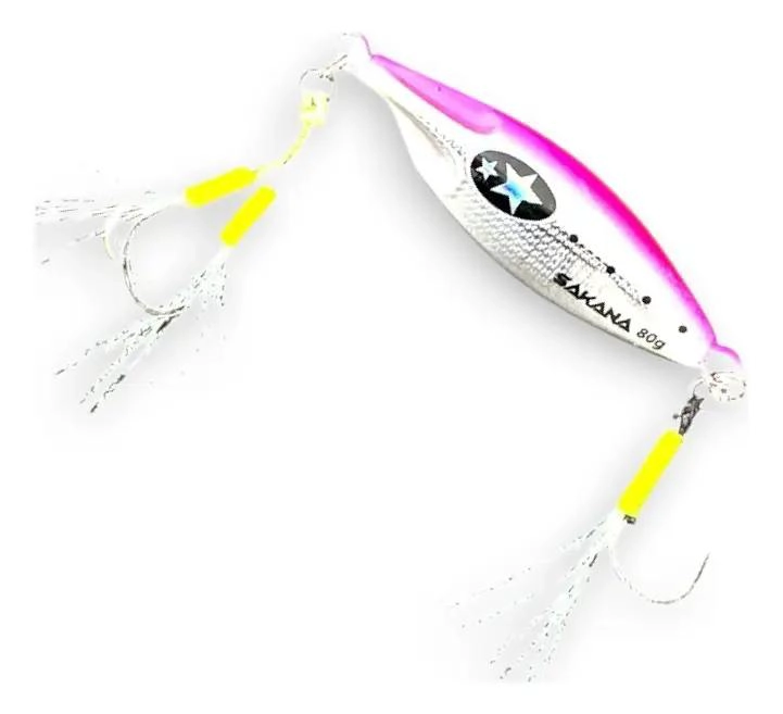 SEÑUELO JIGU SLOW 80G 80MM 2 GANCHOS - 2