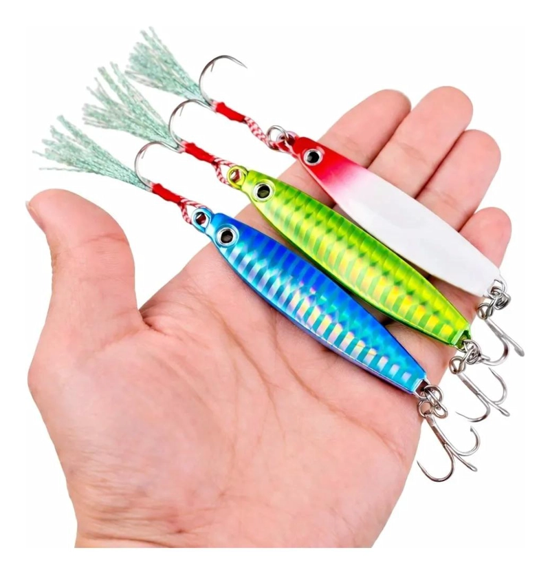 SEÑUELO JIG DE PESCA 40GR PARA MAR - 1