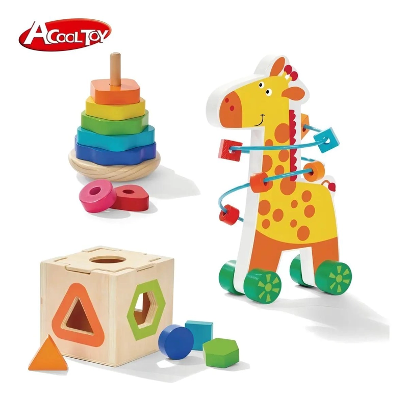 JUEGO DIDACTICO MULTICOLOR 3 PIEZAS MONTESSORI - 1