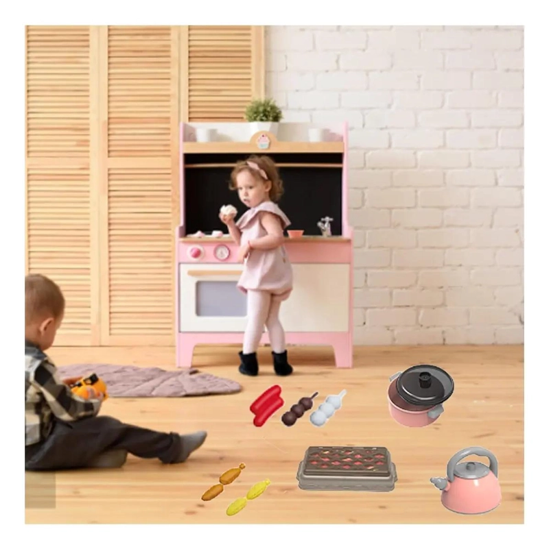 JUEGO DE COCINA 61 PIEZAS PARA NIÑOS - 2