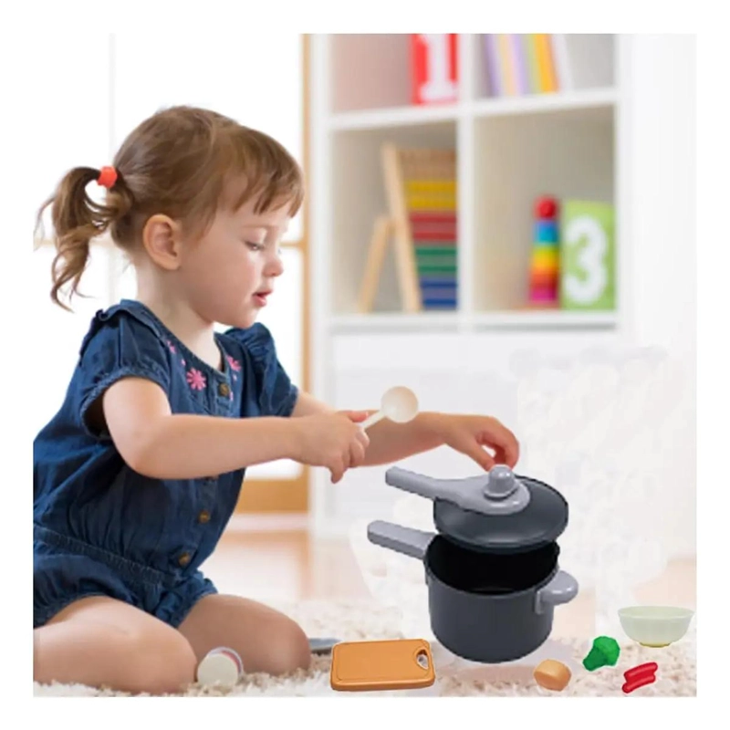 JUEGO DE COCINA 61 PIEZAS PARA NIÑOS - 3