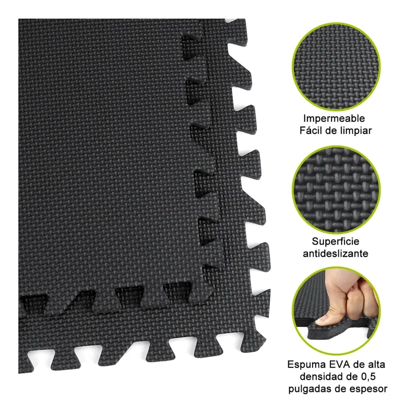 PACK 8 LOSAS DE GOMA EVA ANTIGOLPES 60X60 - 2