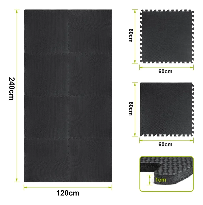 PACK 8 LOSAS DE GOMA EVA ANTIGOLPES 60X60 - 5