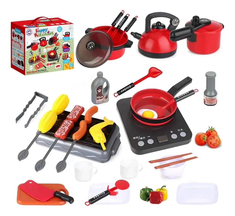 SET DE COCINA DE JUGUETE 36 PIEZAS MINI CHEF - 1